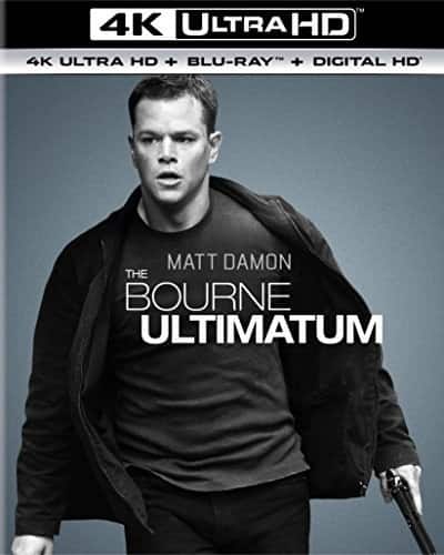 Front. The Bourne Ultimatum   - 4K Blu-Ray.