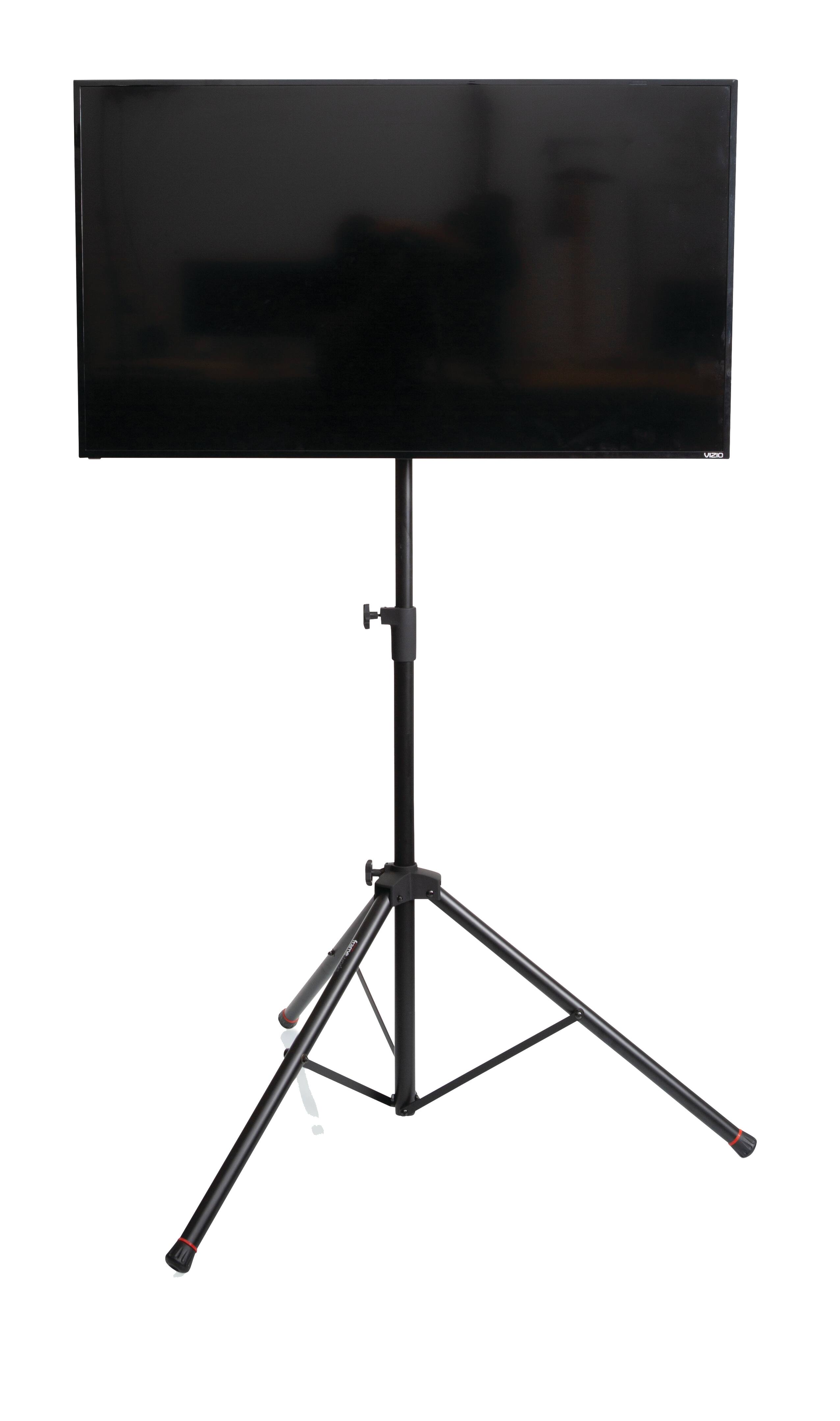 Gator Frameworks - Individual Vesa Mount Assembly & Clamp, Attaches Securely to Speaker Stands or Truss Tubes, Compatible w/ VESA Patterns