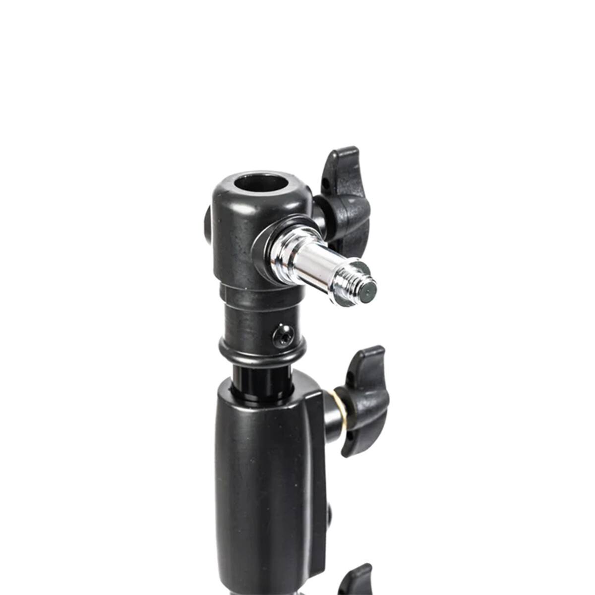 Alt View 2. CheetahStand - CheetahStand C12 Heavy Duty Auto Light Stand, 44" to 141" Height - Support up to 25 lbs., Black.