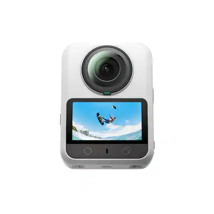 Front. Xtra - Xtra Sphra360: The Pro 8K 360 Action Camera for Creators - White.