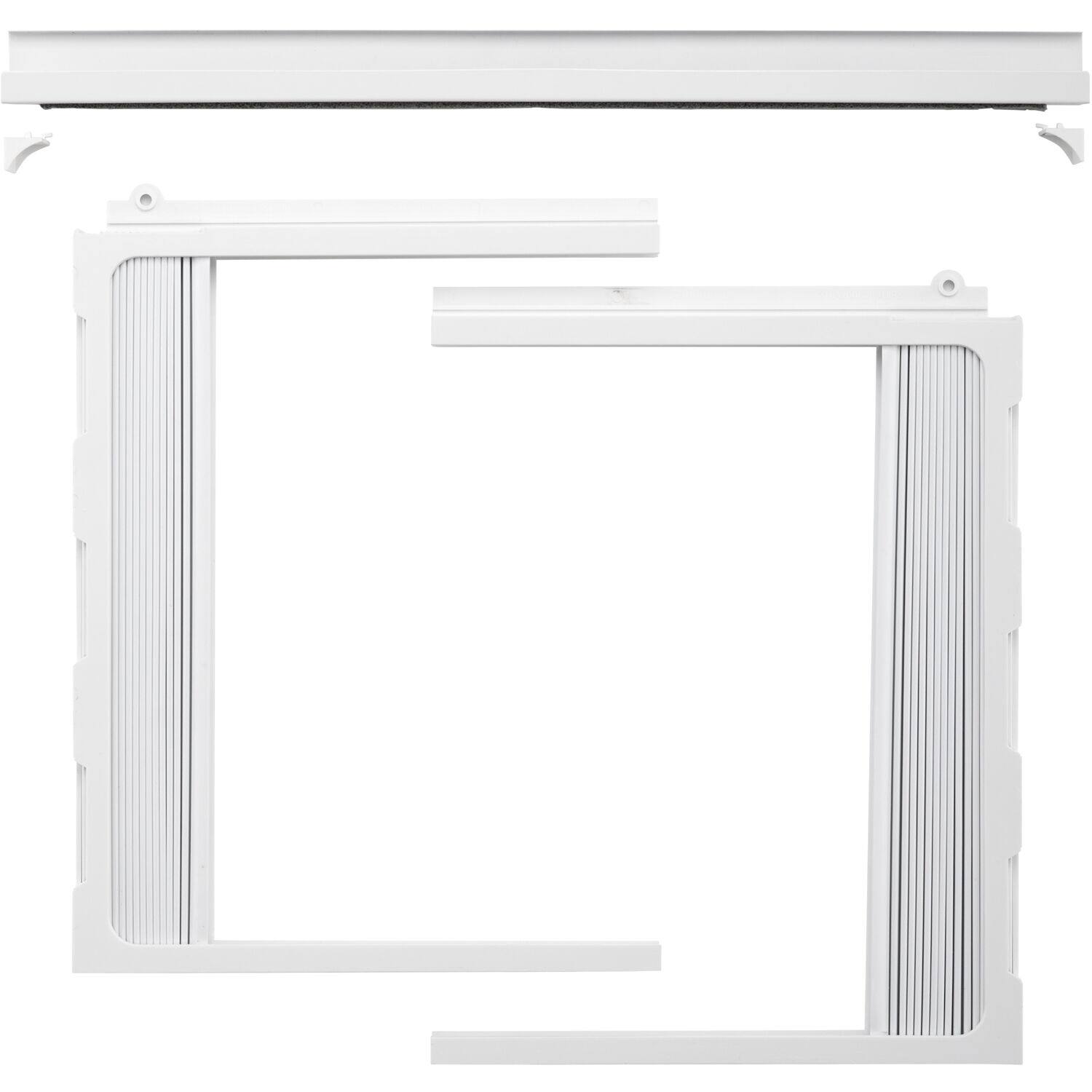 Alt View 4. LG - 150 Sq. Ft. 5,000 BTU Window Air Conditioner - White.