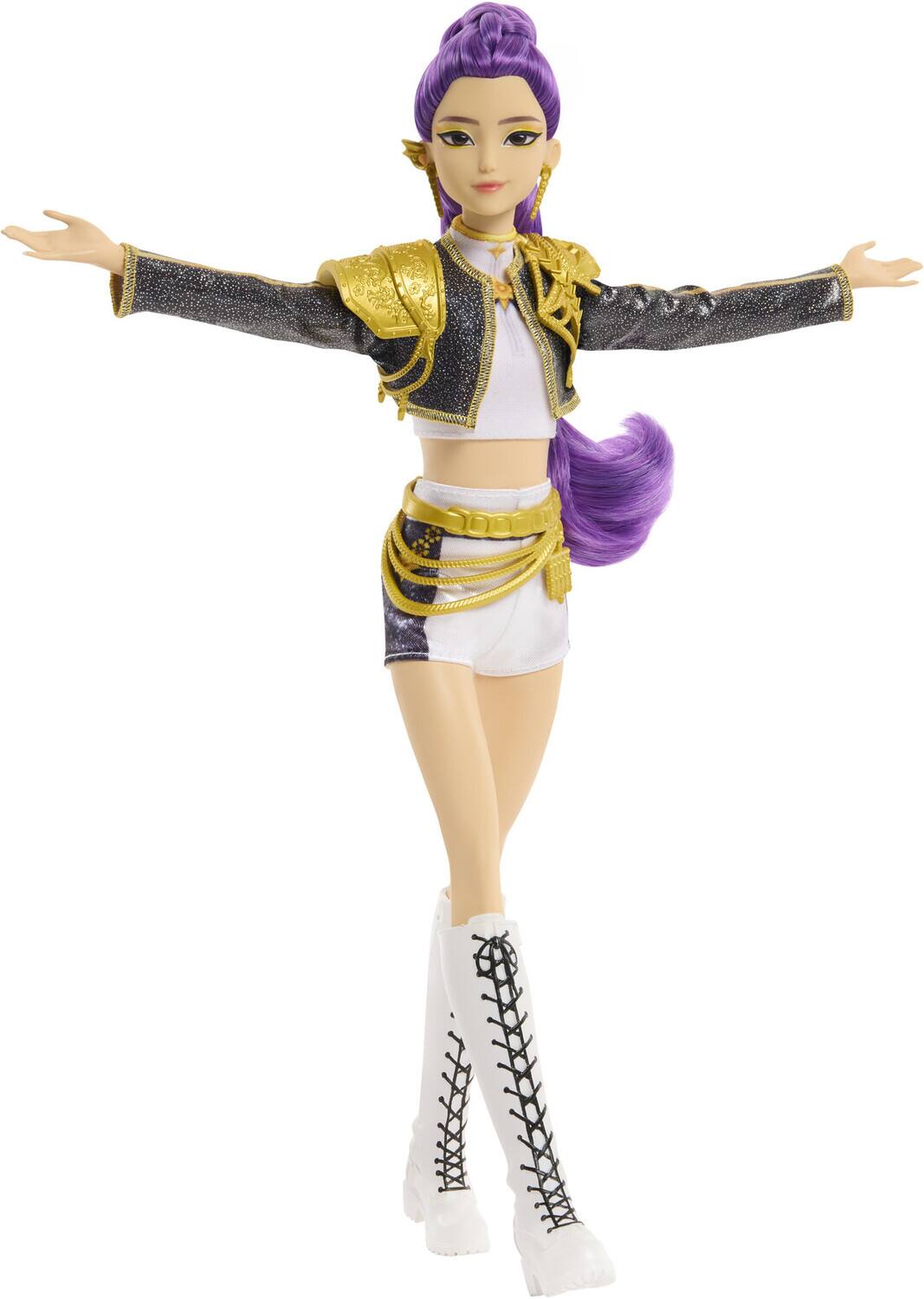 Alt View 1. Mattel - KPop Demon Hunters HUNTR/X: Rumi “Golden" Singing Doll (KPDH)   - COLLECTIBLES - Multicolor.