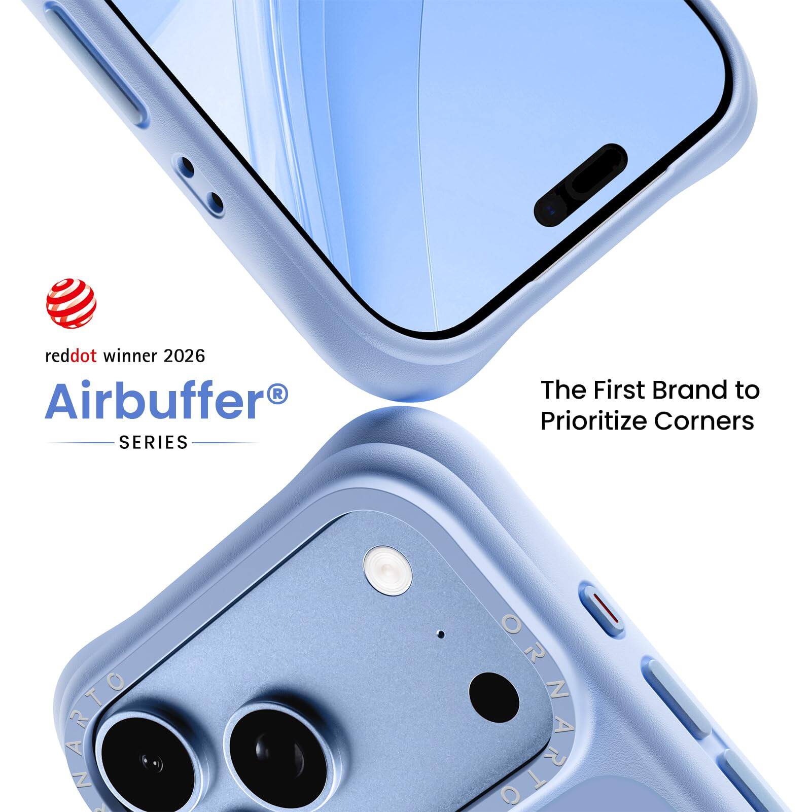 reddot winner 2026 Airbuffer® SERIES  
The First Brand to Prioritize Corners