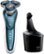 Angle. Philips Norelco - 7300 Clean & Charge Wet/Dry Electric Shaver - White/Blue.