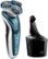 Alt View 11. Philips Norelco - 7300 Clean & Charge Wet/Dry Electric Shaver - White/Blue.