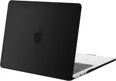 Front. mosiso - Laptop Case for MacBook Air 13 inch Case M5 A3449 M4 A3240 M3 A3113 M2 A2681 2022-2026 - Black.