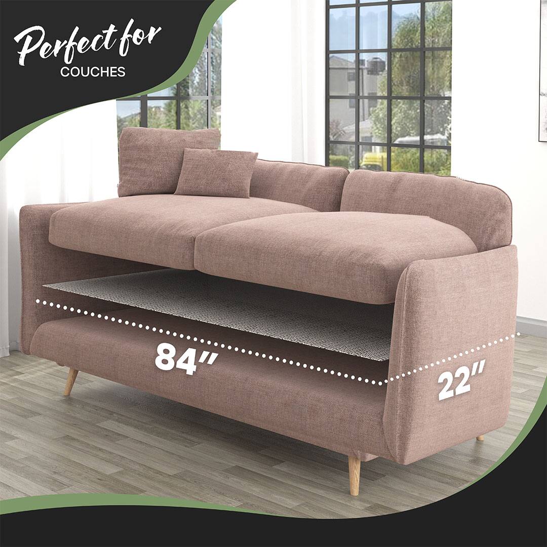 Perfect for COUCHES  
84" x 22"