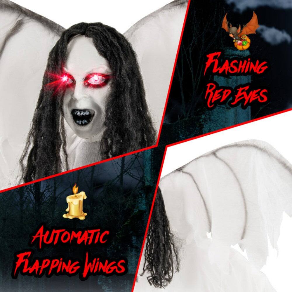 Flashing Red Eyes  
Automatic Flapping Wings