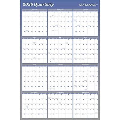 2026 Quarterly  
AT-A-GLANCE

January  
February  
March  
April  
May  
June  
July  
August  
September  
October  
November  
December