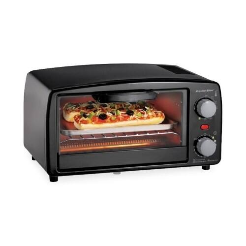 Front Standard. Hamilton Beach - 31118Y 4 Slice Toaster Oven - Black.