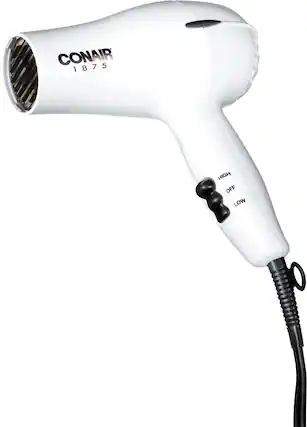 Angle. Conair - Hair Dryer - White.