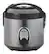 Angle. SPT - 4-Cup Rice Cooker - Silver/Black.
