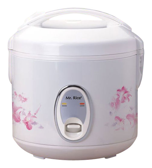 Angle View: SPT - 4-Cup Rice Cooker - White