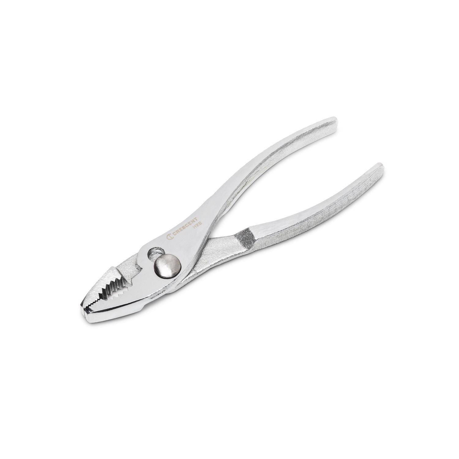 Left. Crescent - Crescent Cee Tee Co. 6 in. Alloy Steel Slip Joint Curved Pliers.