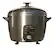 Angle. SPT - 3-Cup Rice Cooker and Steamer - Stainless-Steel.