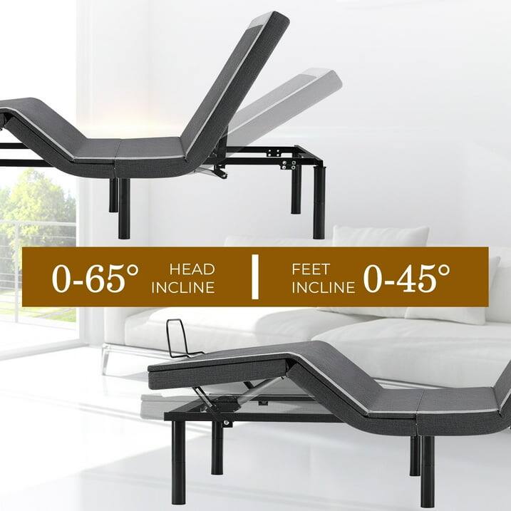 HEAD 0-65° INCLINE  
FEET 0-45° INCLINE