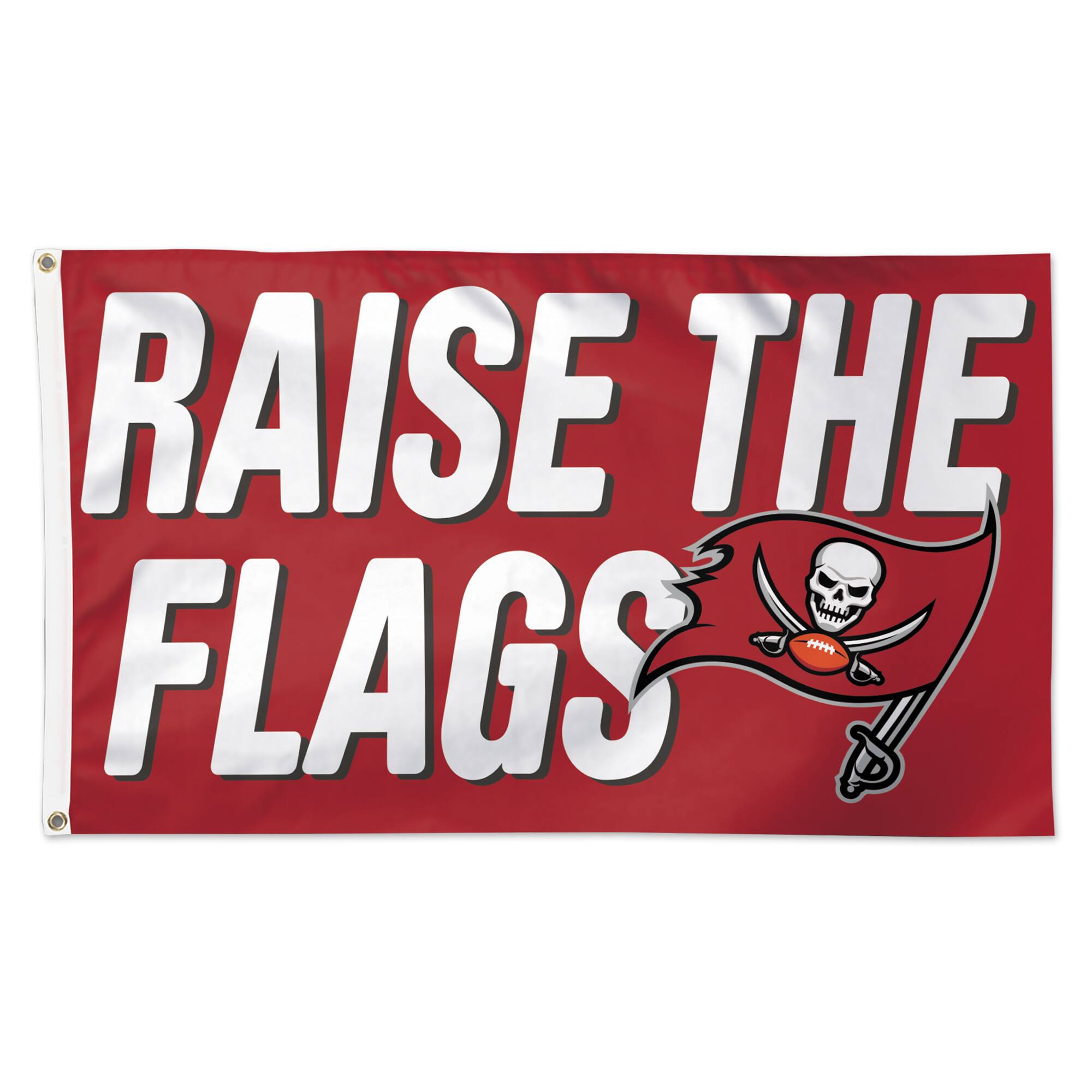 WinCraft - Tampa Bay Buccaneers 3' x 5' Slogan Deluxe Single-Sided Flag - Multicolor