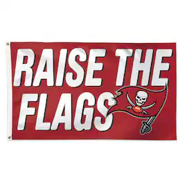 WinCraft - Tampa Bay Buccaneers 3' x 5' Slogan Deluxe Single-Sided Flag - Multicolor