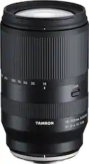 300 200 100 70 50 35 18
LOCK
TAMRON
18-300mm F/3.5-6.3 Di III-A VC VXD