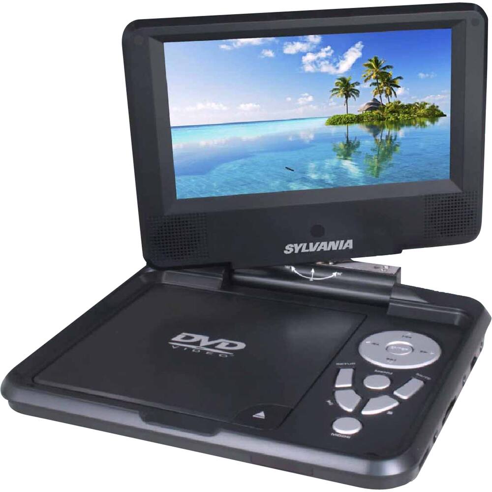 Best Buy: Sylvania 7 Portable DVD Player Black SDVD7027BL