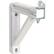 Alt View Standard 20. Draper - Mounting Bracket for Projector Screen - White.