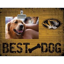 Fan Creations - Missouri Tigers 10.5" x 8" Best Dog Clip Photo Frame - Multicolor