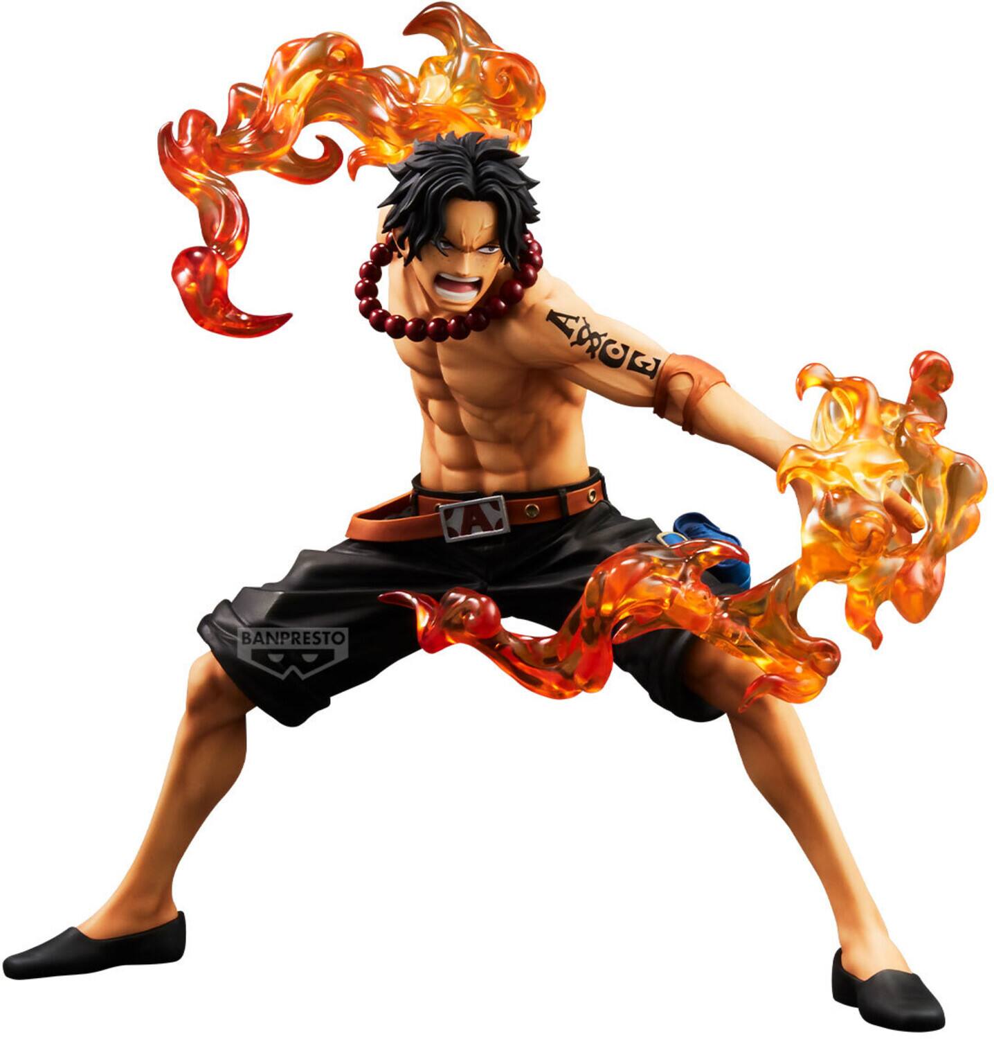 Alt View 2. PopMarket - Banpresto One Piece Grandista - Portgas.D.Ace Special Edition Statue   - COLLECTIBLES - Multicolor.