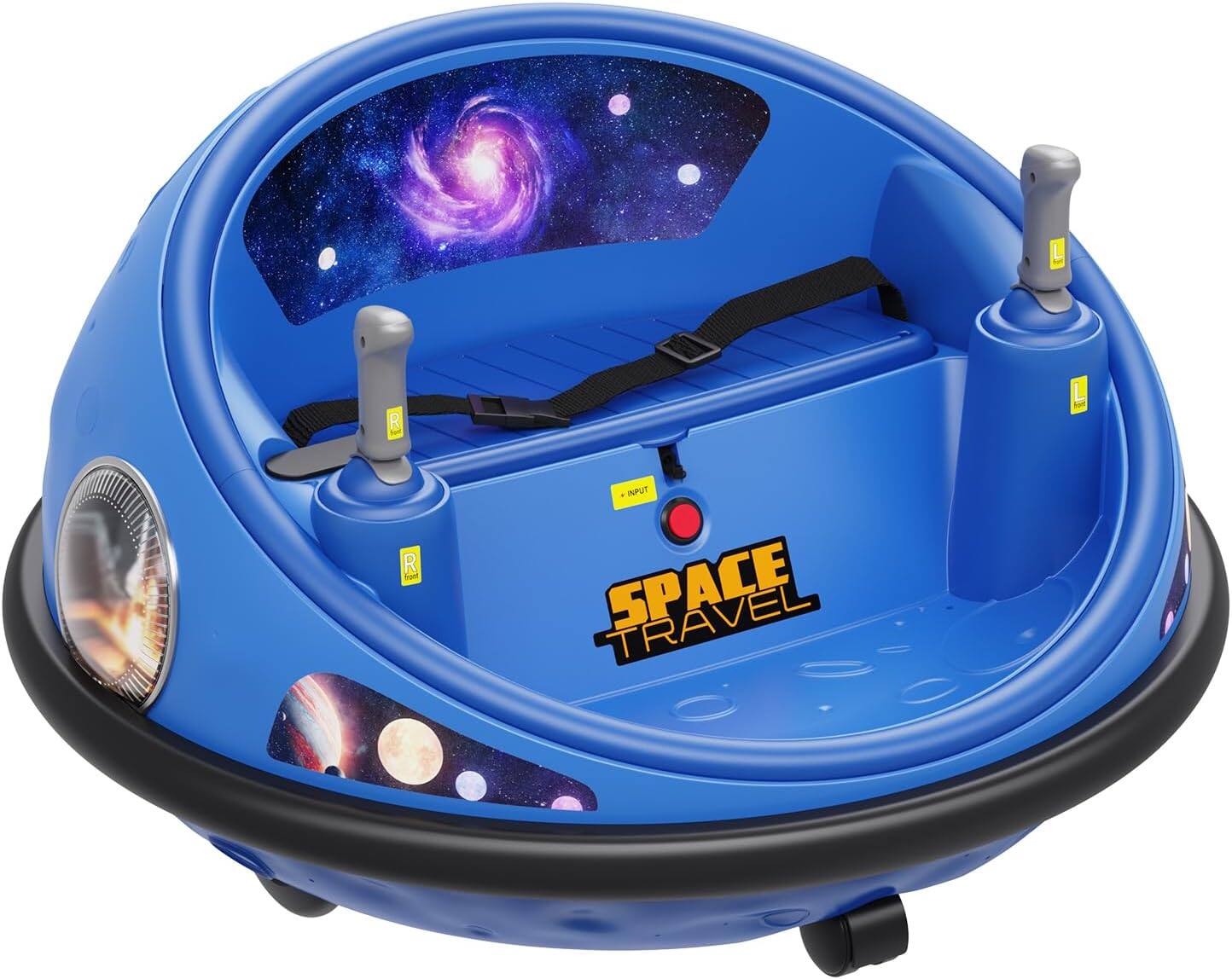 GARVEE - 12V Electric Bumper Car with Remote Control, 360° Spinning Ride On Vehicle with Music, Safety Belt, 2 Speed Modes - Blue price history on PriceWatchPro
