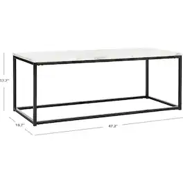 Safavieh - Home Collection Vanna Walnut Lift-Top Coffee Table - Gray