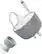 Angle. Quirky - PowerCurl Mini Cord Wrap - Gray.