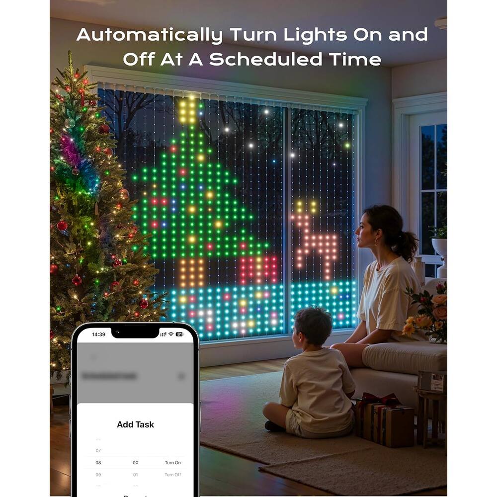Automatically Turn Lights On and Off At A Scheduled Time

14:39

Add Task

07 08 00 Turn On
09 01 Turn Off