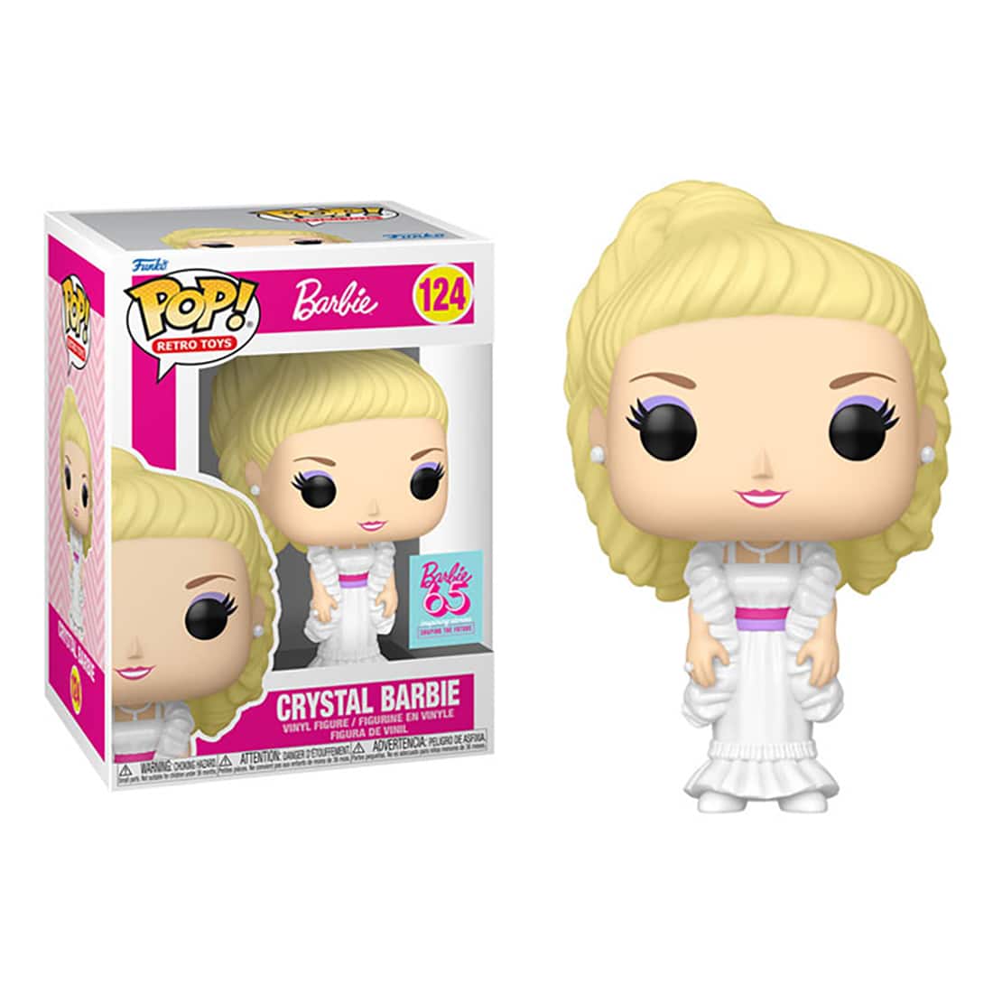 Funko Pop! Barbie th Anniversary - Crystal Barbie - Multicolor