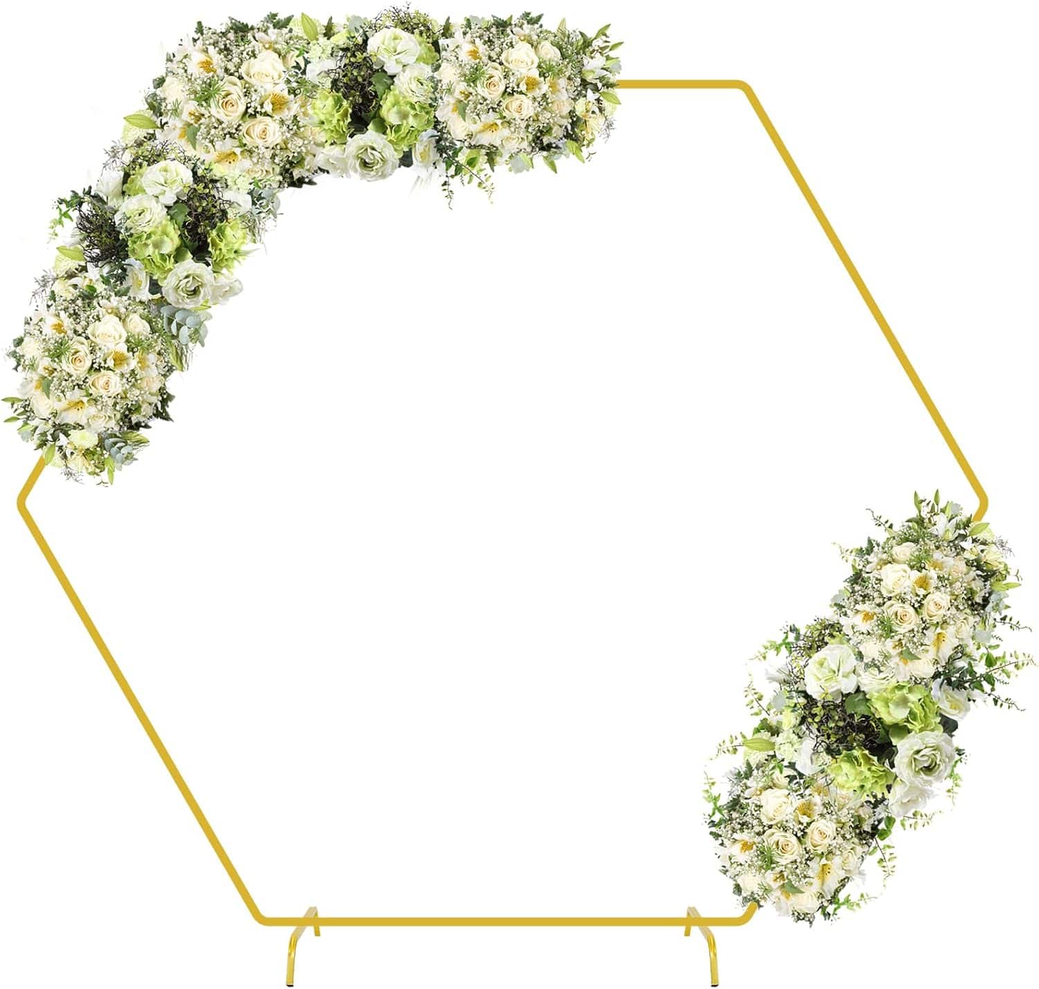 Oumilen - 7.2FT Hexagon Wedding Arch