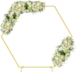 Oumilen - 7.2FT Hexagon Wedding Arch