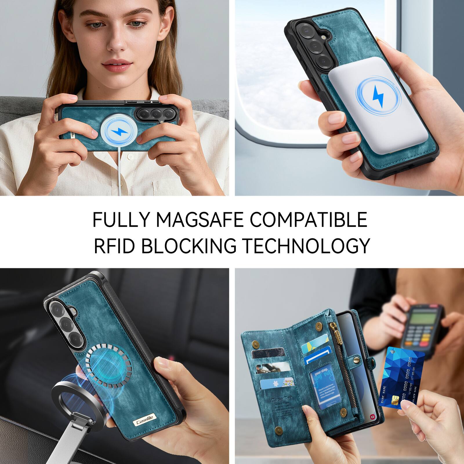 FULLY MAGSAFE COMPATIBLE RFID BLOCKING TECHNOLOGY
