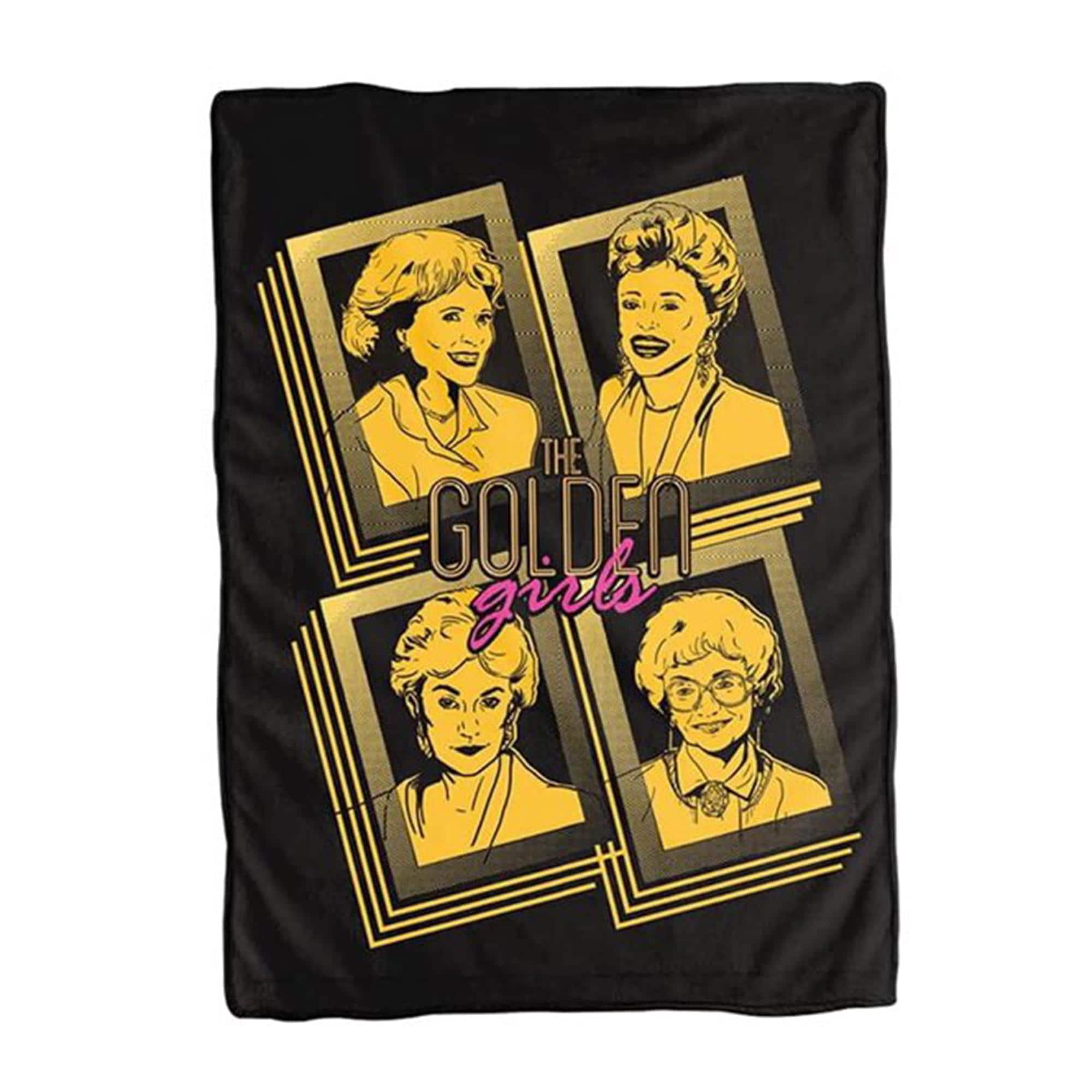 Just Funky - The Golden Girls 45 x 60 Inch Fleece Throw Blanket - White price history on PriceWatchPro
