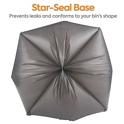 Star-Seal Base  
Prevents leaks and conforms to your bin's shape