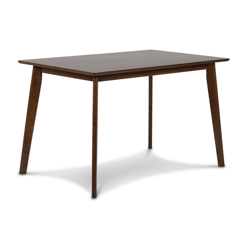 Front. New Classic Furniture - Furniture Morocco 7-Piece Mid-Century Wood Dining Set in Green - Green.