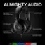 ALMIGHTY AUDIO: 236g / 0.52 / 0.52 lbs Ultra Lightweight Design ComfortMAX System 360 Spatial Audio Nova Acoustic System ClearCast Gen 2 Noise-Cancelling Mic Multi-Platform Support PC X PLAYSTATION SWITCH MOBILE