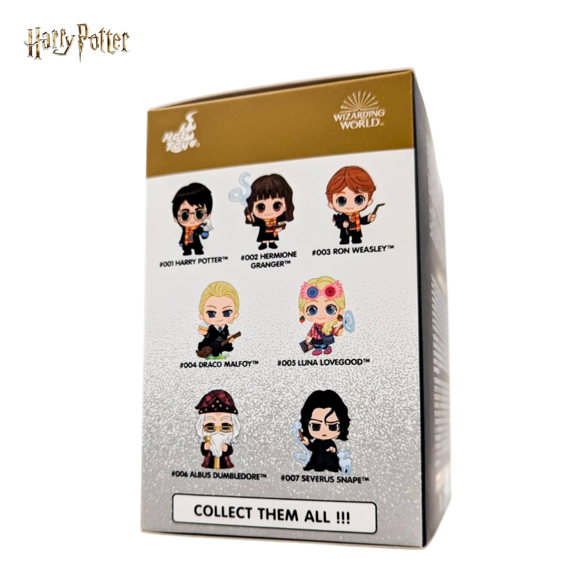 Harry Potter  
Noto Taue.  
WIZARDING WORLD #003 RON WEASLEY #002 HERMIONE GRANGER #004 DRACO MALFOY #005 LUNA LOVEGOOD #006 ALBUS DUMBLEDORE #007 SEVERUS SNAPE  
COLLECT THEM ALL !!!