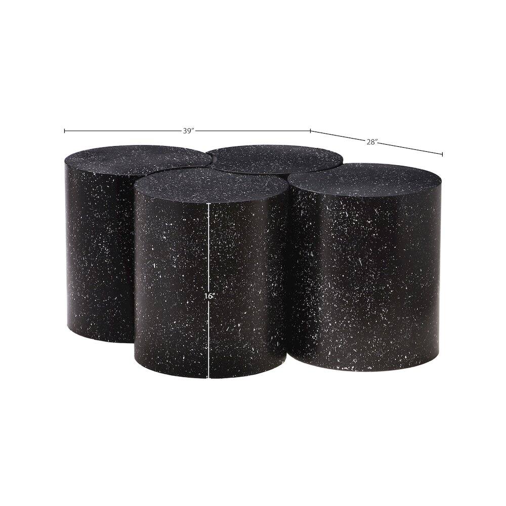 Meridian Furniture Dimple Coffee Table Black - Best Buy