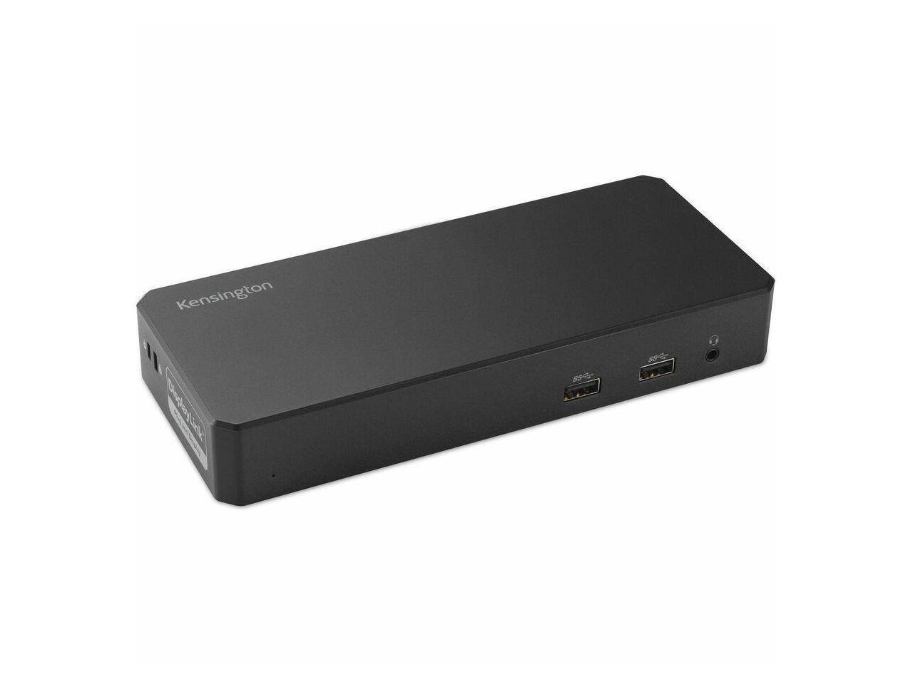 Alt View 7. Kensington - Kensington SD4760P 11-in-1 USB-C Dock, 3x HDMI, 100W Charge, 6x USB A, Ethernet, Audio.