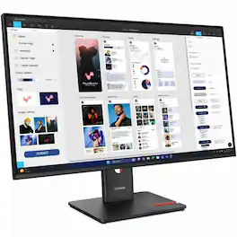Lenovo - ThinkVision T32UD-40 32" Class 4K UHD LED Monitor - 16:9 - Eclipse 31.5" Viewable - In-plane Switching - Black