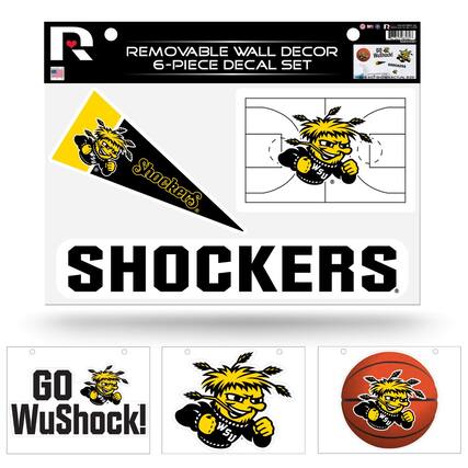 R
REMOVABLE WALL DECOR
6-PIECE DECAL SET
SHOCKERS
GO WuShock!
WuShockers