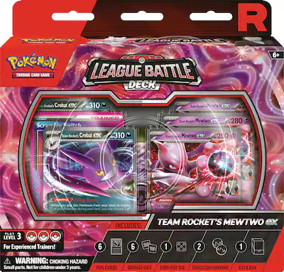 Pokmon Trading Card Game: Team Rocket's Mewtwo ex League Battle Deck 10-10122-101 - Best Buy Pokmon Trading Card Game: Team Rocket's Mewtwo ex League Battle Deck 10-10122-101 - Best Buy