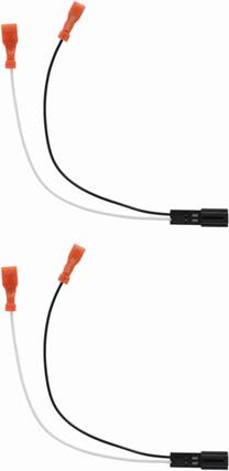 Front. Metra - Speaker Harness for Select 2012-2023 Tesla Models Vehicles (2-Pack) - Multi.
