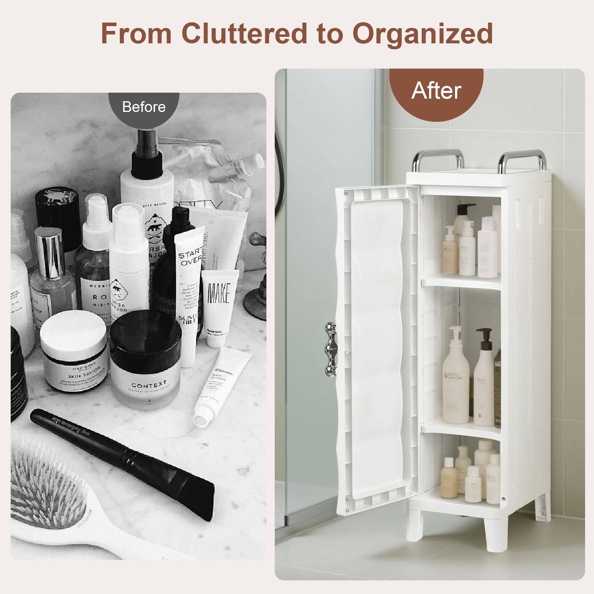 From Cluttered to Organized

Before

After