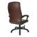 Alt View 12. Office Star Products - Chocolate Executive Faux Leather High Back Chair with Contrast Stitching - Chocolate.