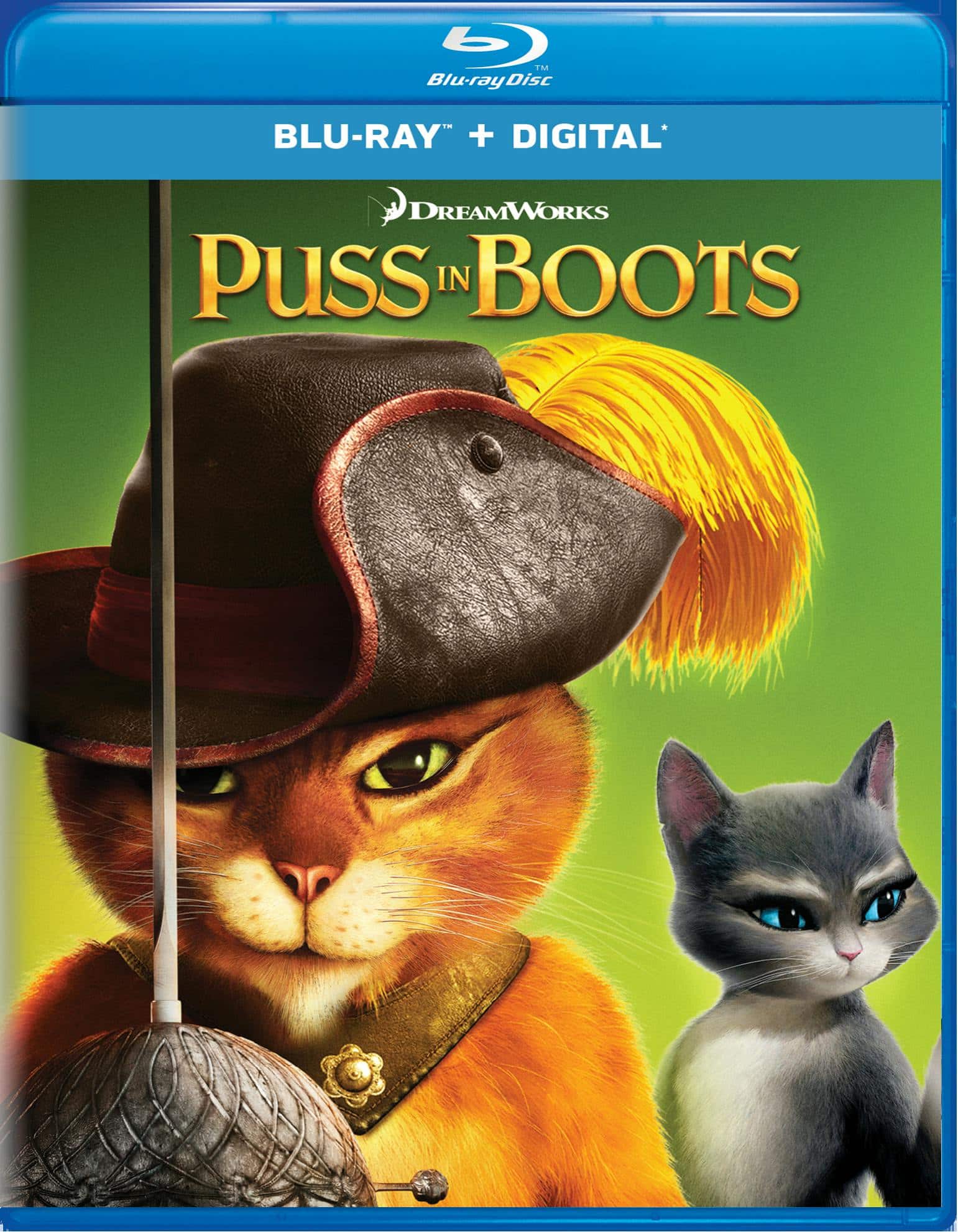 Puss in Boots (Blu-ray New Box Art) [Blu-ray]