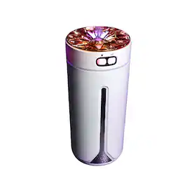 Cluzine - Car Humidifier with Auto Start-Stop, Color Light & 2 Spray Modes